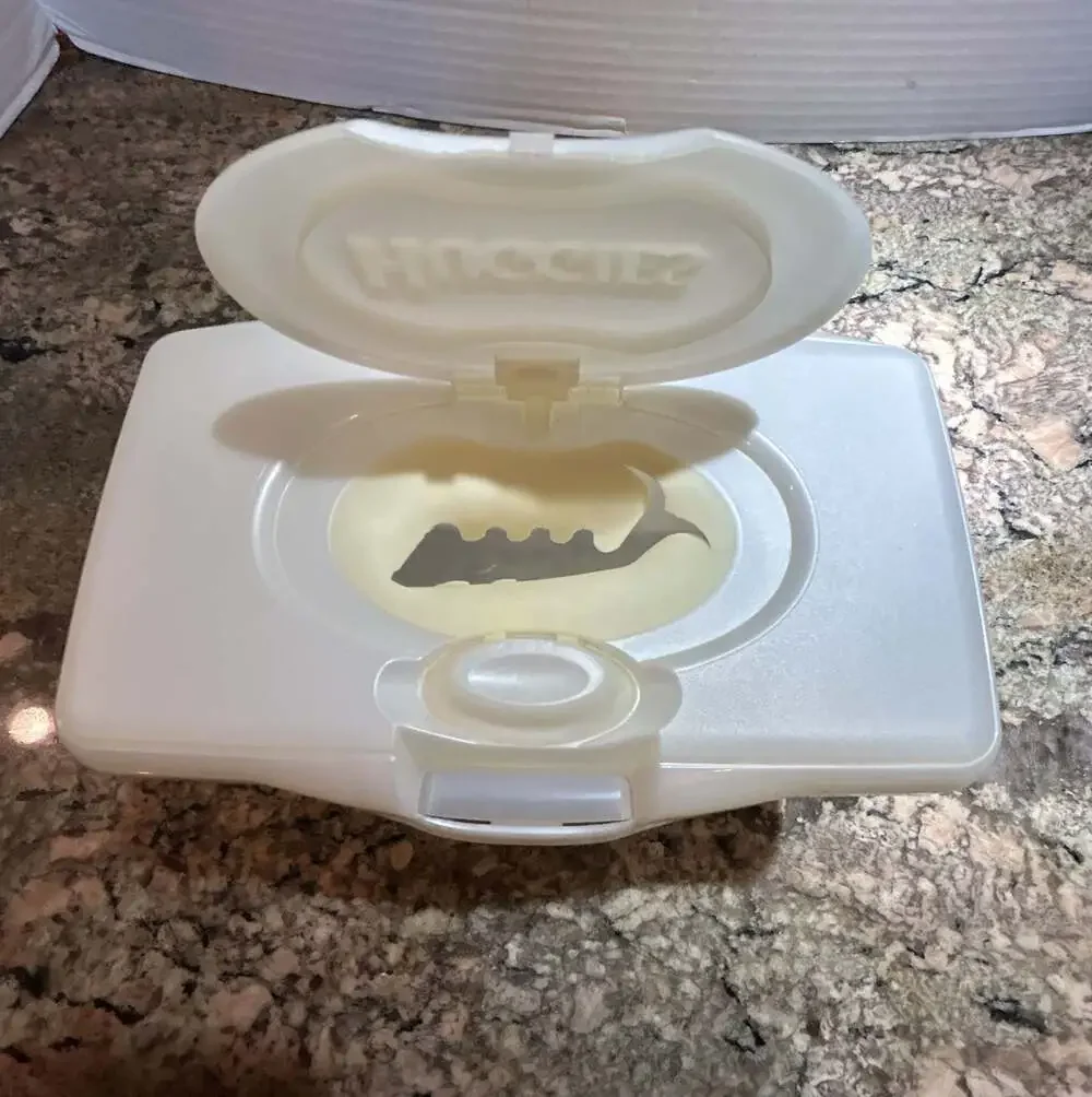 Huggies Pop-Up Baby Wipes Hard Plastic Dispenser Container